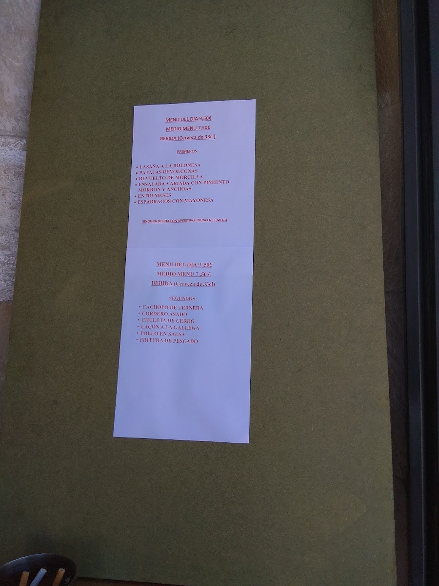 Alexandre II Menu - Image 2